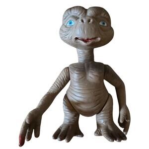 1980s ET Extra Terrestrial Movie Alien 6 inch Plastic Movable Action Figure